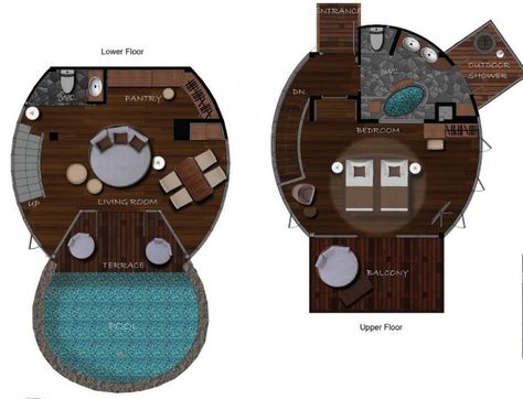 Tree Pool Houses - Keemala Luxurious Villas in Phuket Keemala Phuket, Hotel Room Plan, Tree House Resort, Pool House Design, Resort Plan, Villa Plan, Kiosk Design, Resort Design, Unique Interior Design