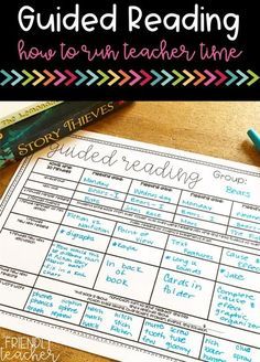 Guided Reading Planning Template, Guided Reading Rotations, Guided Reading 2nd Grade, Guided Reading Template, Reading Rotations, Guided Reading Organization, Guided Reading Lesson Plans, Upper Elementary Reading, Guided Reading Kindergarten