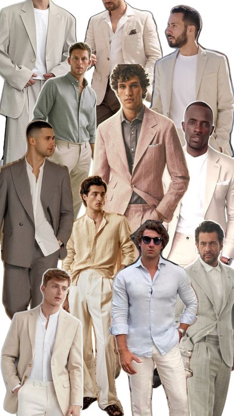 Mens Wedding Guest Outfit, Men Wedding Attire Guest, Wedding Guest Outfit Men, Wedding Guest Men, Formal Wedding Guest Attire, Summer Wedding Attire, Party Dress Codes, Beach Formal, Formal Wedding Attire