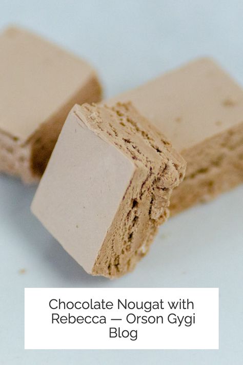 Vanilla Nougat Recipe, Homemade Nougat, Mars Chocolate Bar, Chocolate Bonbons Recipe, Nougat Recipe, Homemade Candy Bars, Mars Chocolate, Malted Milk, Creative Desserts