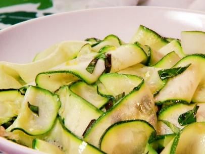 Zucchini Ribbons with Herbed Butter Ribbon Zucchini Recipes, Mandoline Recipes, Mandolin Recipes, Zucchini Ribbon Salad, Sauteed Zucchini And Squash, Veggetti Recipes, Ribbon Pasta, Sauteed Squash, Herbed Butter