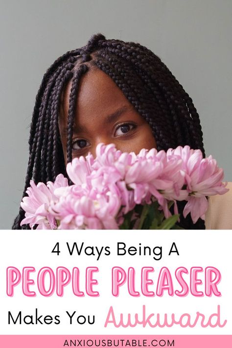 If you think you're socially awkward, you may be subconsciously doing these people pleasing behaviors 🤔🫣 People Pleasing, People Pleaser, Socially Awkward, 4 People, Some People, You Think, Thinking Of You, Make It Yourself