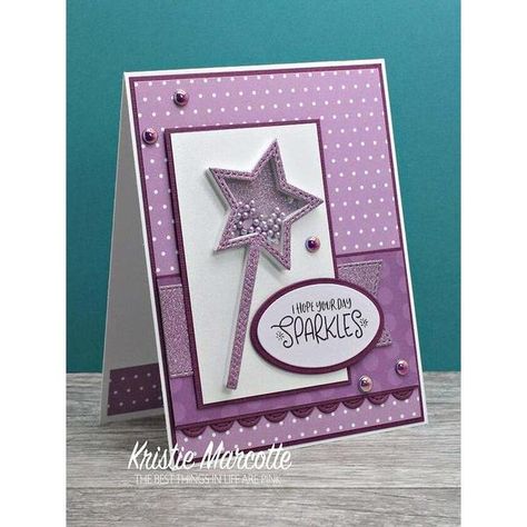 Birthday Card Design Ideas, Princess Cards, Ideas Birthday Card, Princess Card, Kristie Marcotte, Purple Cards, Card Design Ideas, Girl Birthday Cards, Hand Made Greeting Cards