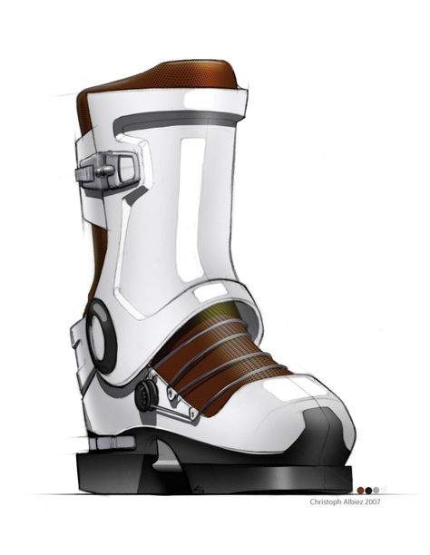 Space Boots Drawing, Robot Boots, Scifi Boots, Sci Fi Boots, Cyberpunk Boots, Futuristic Boots, Futuristic Accessories, Futuristic Shoes, Ski Boot