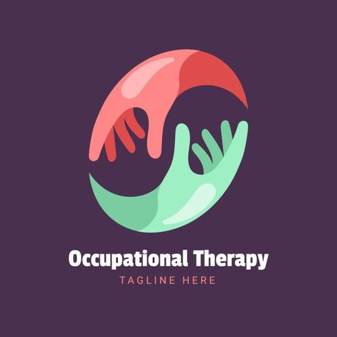 Non Profit Organization Logo, Occupational Therapy Logo, Organization Logo, Therapy Logo, Non Profit Organization, Brand Kit, Vector Hand, Home Logo, Nonprofit Organization