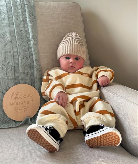 How cute is this little man in our mustard lounge suit! Mustard Lounge, Baby First Outfit, Lounge Suit, Baby Mom, Miracle Baby, Baby Inspiration, Baby Fits, Baby Outfits