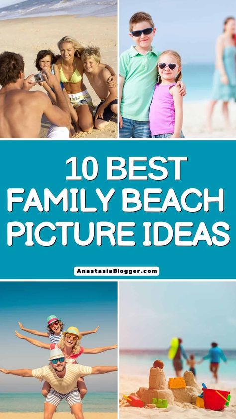 Best Family Beach Picture Ideas Family Beach Photo Ideas, Picture Ideas Family, Funny Beach Pictures, Beach Picture Ideas, Photography Artistique, Beach Photo Ideas, Best Family Beaches, Siblings Funny, Family Photoshoot Poses