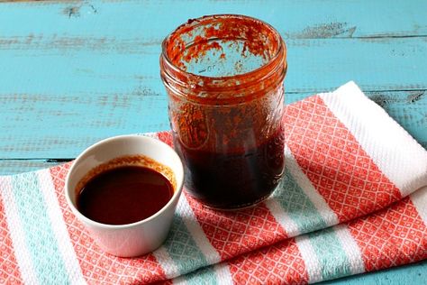 Homemade Red Chile Sauce for Tamales Sauce For Tamales, Sauce For Enchiladas, Red Chile Sauce Recipe, Tamale Sauce, Homemade Tamales, Red Chile Sauce, Mexican Sauce, Pork Broth, Mexican Seasoning