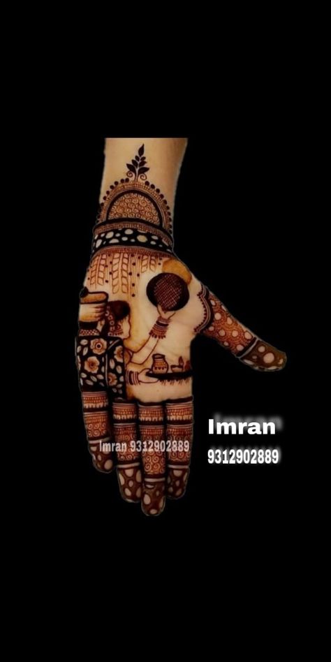 Imran mehandi art Karwachouth mehandi Cont📲9312902889 Karva Chauth Mehndi Designs, Mehendi Artist, Mehandi Art, Khafif Mehndi Design, Floral Henna Designs, Mehndi Designs For Kids, Mehndi Design Pictures, Engagement Mehndi Designs, Latest Bridal Mehndi Designs