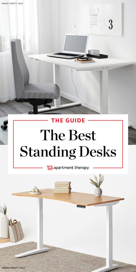 Best Standing Desk, Standing Desk Office, Home Office Layout, Office Remodel, Guest Room Office, Stand Up Desk, Adjustable Standing Desk, Office Layout, Standing Desks