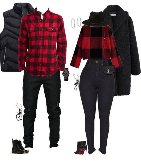 Fall Matching Outfits Couple, Date Night Couple Outfit, Couple Fall Outfits, Couple Date Night Outfits, Couples Outfit Ideas, Couple Date Night, Couples Matching Outfits Swag, Couple Date, Date Night Outfit Ideas