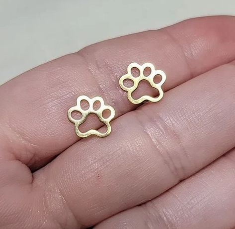 Excited to share the latest addition to my #etsy shop: Paw Print Earrings * Sterling Silver Paw Print Earrings * Dog Paw Earring * Pet Jewelry https://etsy.me/3EQB6NK #silver #birthday #thanksgiving #animal #animals #gold #women #pushback #minimalist Dog Paw Earrings, Paw Earrings, Paw Print Earrings, Pet Jewelry, Minimalist Earring, Gold Earrings Models, Silver Birthday, Birthday Thanksgiving, Gold Rings Fashion