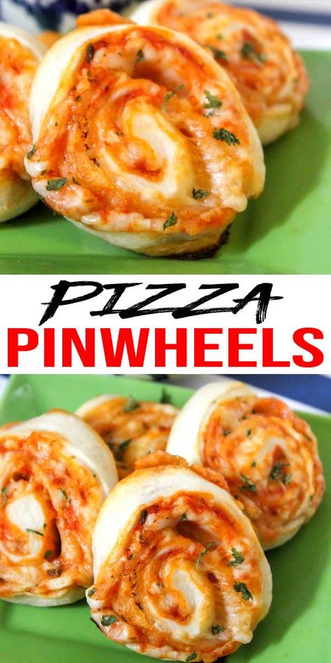 Kids Party Food! BEST Pizza Pinwheels Recipe - Easy - Cheap Ideas! These pizza pinwheels are a hit with children. They are so easy to make and will be gone before you know it. No need to spend money on ordering pizza when you can make your own homemade pizza pinwheels. This is a great cheap way to have pizza at your party and the best part is that kids really do love these.#kidspartyfood Party Food Ideas Kids, Easy Party Food Ideas, Pizza Wheels, Party Food Easy, Childrens Party Food, Pillsbury Pizza, Gameday Food, Dinner Videos, Pizza Pinwheels