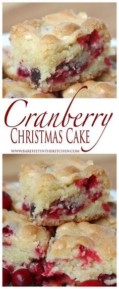 Cranberry Christmas Cake Cranberry Christmas Cake, Cranberry Christmas, Weight Watcher Desserts, Holiday Eating, Oreo Dessert, Cranberry Recipes, Holiday Dessert, Vanilla Frosting, Köstliche Desserts