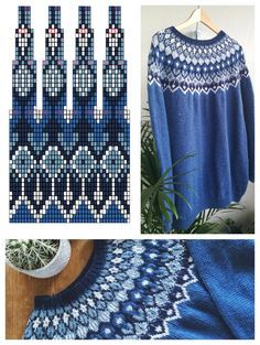 Finnish Knitting Patterns, Finnish Sweater, Lopi Sweater Pattern, Knit Colorwork Chart, Icelandic Sweaters Pattern, Knitting Charts Free, Punto Fair Isle, Icelandic Style, Norwegian Knitting