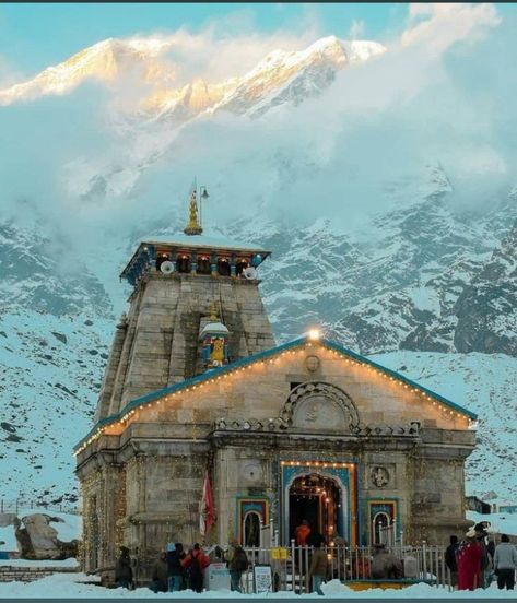 Uttarakhand has also been bestowed with the name of Devbhoomi due to its immense religious significance that dates back to the Sat Yuga. The verdant forests and hills of this crown jewel of India, has always attracted spiritual thinkers, yogis, rishis, and even gods themselves in search of peaceful isolation and deep introspection. From being the birthplace of yoga to home to innumerable gods and goddesses, a spiritual holiday of Uttarakhand tour packages will guarantee to make your life much be Wallpaper Kedarnath, Full Hd Wallpaper Android, Kedarnath Temple, राधा कृष्ण, Full Hd Wallpaper Download, Temple India, Hd Wallpapers For Pc, Temple Photography, Pictures Of Shiva