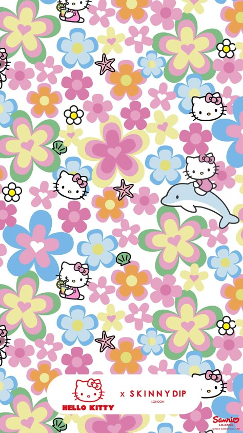 Hello Kitty Phone Wallpaper, 헬로키티 배경화면, Hello Kitty Phone, Hello Kitty Wallpaper Hd, Pink Wallpaper Hello Kitty, Walpaper Hello Kitty, Pink Wallpaper Girly, Skinnydip London, Iphone Lockscreen Wallpaper