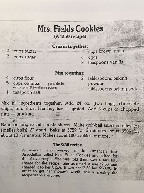 Pin by Sherry Schmieder on Cookies in 2022 | Mrs fields cookie recipe, Cookies recipes christmas, Cookie recipes Mrs Fields Cookie Cake, Mrs Fields Cookie Recipe, Mrs Fields Cookies, Mrs Fields, Cooking Cookies, Cookie Recipes Homemade, Heirloom Recipes, Cookie Brownie Bars, Cookie Cake Recipe