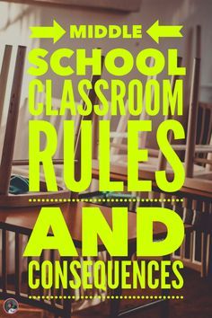 Classroom Rules And Consequences, School Behavior Management, Middle School Behavior Management, Middle School Management, Middle School Behavior, 7th Grade Classroom, Middle School Classroom Management, Middle School Special Education, Middle School Classroom Decor