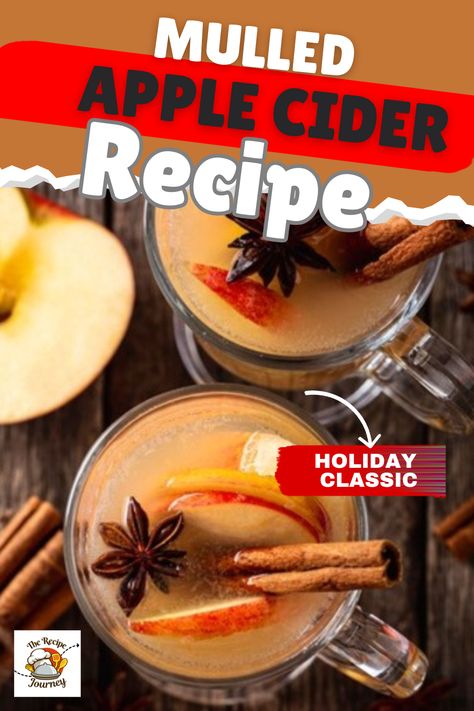 Warm up with this easy Mulled Apple Cider Recipe, perfect for chilly evenings or festive gatherings. Try it spiked for a twist on Spiked Hot Apple Cider or enjoy it as a comforting non-alcoholic treat. Check the link for the recipe! Spiked Hot Apple Cider, Mulled Apple Cider Recipe, Hot Cider Recipes, Crockpot Apple Cider, Spiced Apple Cider Recipe, Hot Apple Cider Recipe, Mulled Cider Recipe, Crockpot Apple, Alcoholic Treats