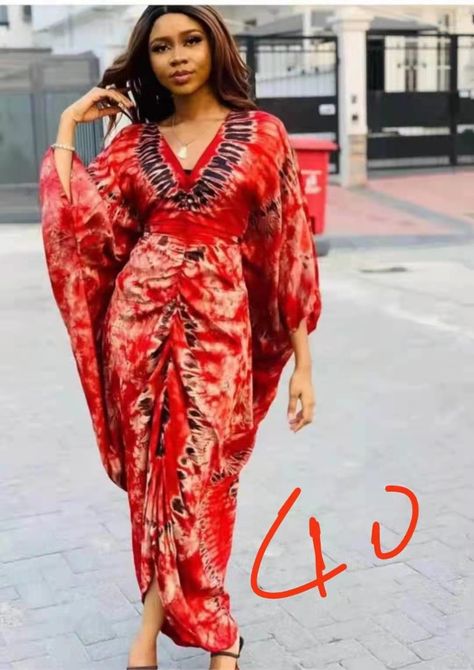 Silk Kampala Styles, Batik Gown, Silk Boubou, Boubou Dress, Nigerian Dress Styles, Bubu Dress, Summer Dress Beach, Tye Dye Dress, Nigerian Dress