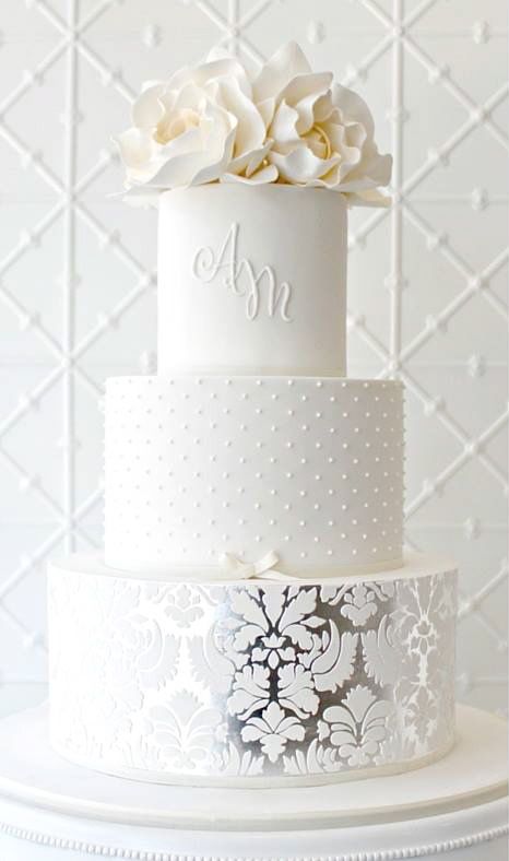 Lace Textured Wedding Cake, Trendy Cake Designs, Lace Wedding Cake Ideas, Textured Wedding Cake, Beautiful Wedding Cake, Wedding Cakes Elegant, Creative Wedding Cakes, Dream Wedding Cake, Amazing Wedding Cakes