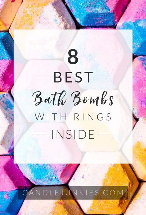 8 Bath Bombs With Rings Inside Them | Candle Junkies Closet Organizer Ideas, Diy Closet Organizer, Jar Chandelier, Fragrant Jewels, Simple Lamp, Closet Organization Diy, Diy Wall Shelves, Wine Bottle Diy Crafts, Floating Shelves Diy