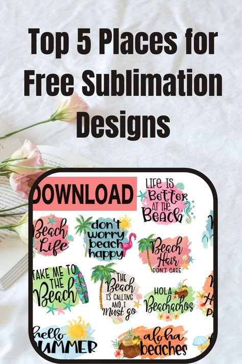 Top 5 Places for Free Sublimation Designs Free Images For Sublimation, Images For Sublimation, Sublimation Birthday Ideas, Free Svg Files For Sublimation, Svg For Sublimation, Free Sublimation Prints, Etsy Sublimation Designs, Sublimation Blankets Ideas, Sublimation Design Software