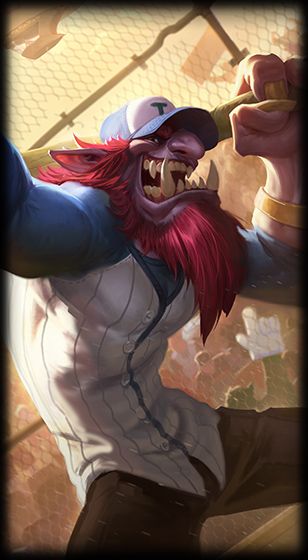 League of Legends- Lil Slugger Trundle Lil Slugger, League Of Legends Support, League Of Legends Characters, Fantasy Races, Lol League Of Legends, Golden Child, World Of Warcraft, League Of Legends, Star Wars