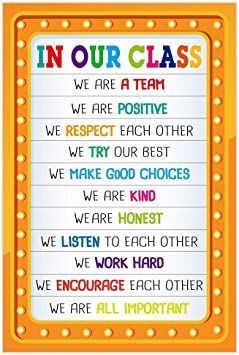 Elementary Teacher Classroom, Classroom Expectations Poster, Teacher Classroom Posters, Classroom Motivational Posters, Class Rules Poster, Inspirational Classroom Posters, Teacher Classroom Supplies, Classroom Motivation, Rules Poster