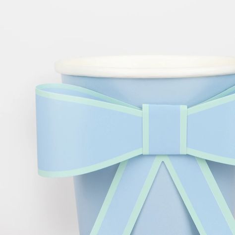 Bows are having a moment, so we couldn't resist popping them onto party cups for stylish drinks for all ages. They feature pretty pastel colors, perfect for any special celebration. Hanging Jewelry Box, Pretty Pastel Colors, Meri Meri Party, Baby Ball Toy, Baby Record Book, Pastel Bows, Dinner In Paris, Wonder Woman Logo, Summer Christmas