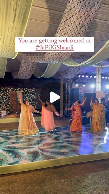 Jash & Arpi ❤️ on Instagram: "Most warm welcome dance by bride and groom moms and Masi at the #JaPiWedding ❤️  . . . . . #JaPiKiShaadi #wedding #bigfatindianwedding #halfidance" Groom Mom Dress Indian, Bride Mom Dance, Dance Reels, Welcome Songs, Grooms Mom, Wedding Dance Songs, Brides Mom, Dance Songs, Big Fat Indian Wedding