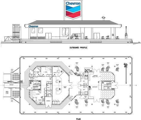 Chevron Legacy… A state-of-the-art marine fuel station for Vancouver Harbour… Gas Station Layout, Petrol Station Design, Architecture Symbols, Restaurant Station, Fuel Station, Car Shed, Architecture Drawing Presentation, Architectural Orders, Car Station