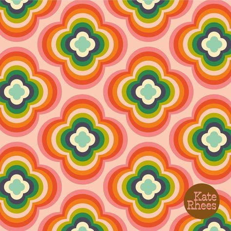 Kate Rhees, Jaw Breaker, Bottle Paint, Groovy Aesthetic, Clothing Exchange, Ios Wallpaper, 60s And 70s Fashion, Pattern Recognition, Doodle Coloring