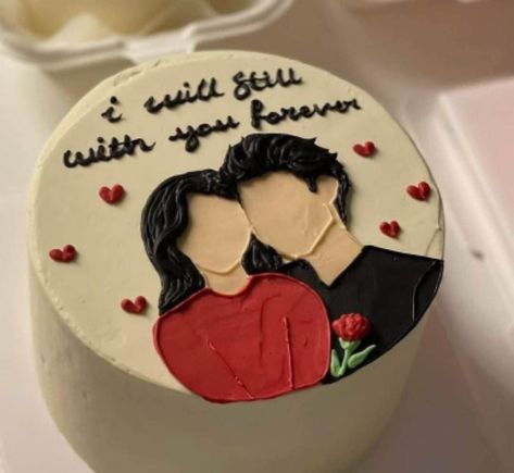 Fiance Cake, Anniversary Theme Cake, Paint Cake, Birthday Cake For Boyfriend, Friends Birthday Cake, Cake For Boyfriend, Happy Anniversary Cakes, Birthday Cake For Husband, Cake For Husband