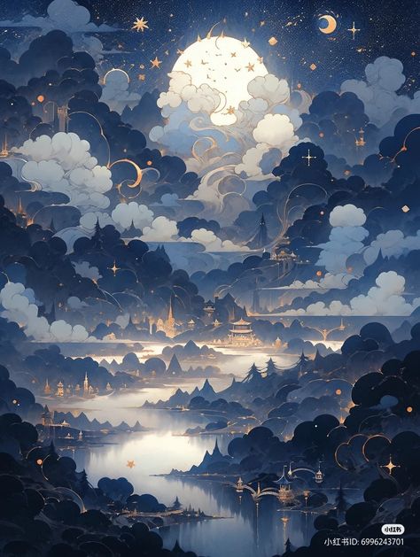 Dreamy Artwork, Pretty Backgrounds, Cool Wallpapers Art, Fantasy Art Landscapes, Arte Fantasy, 판타지 아트, Dreamy Art, Pretty Wallpapers Backgrounds, Anime Scenery Wallpaper