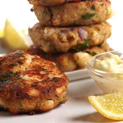 Maryland-Style Crab Cakes | #chickenofthesea #crabcakes #crab #favorite #recipe Mackerel Patties, Sweet Chili Salmon, Salmon Sliders, Chili Salmon, Maryland Style Crab Cakes, Crab Cakes Recipe, Chicken Of The Sea, Mackerel Recipes, Seafood Seasoning