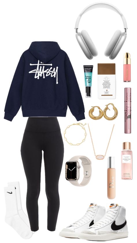 Make up outfit skin care basic basic white girl outfit fit cute Maddy Aesthetics, Basic Girl Outfits, Basic White Girl Outfit, White Girl Outfits, Basic Girl Outfit, Basic Girl, 80s Outfit, Basic Fits, Dream Style