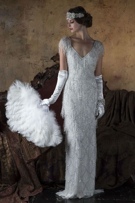 wedding dress Estilo Charleston, Gatsby Party Outfit, Gatsby Wedding Dress, 1920s Wedding Dress, Eliza Jane, 2024 Dresses, Great Gatsby Wedding, 1920s Wedding, Eliza Dress