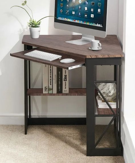 Computer Desk Living Room Ideas, Small Room Table Ideas Desks, Desk For Laptop, L Shaped Computer Desk Ideas, Computer Table Design Small Spaces Desk Ideas, Gaming Desk Ideas Small Spaces, Small Space Computer Desk Ideas, Home Workstation Ideas Small Spaces, Corner Computer Desk Ideas Small Spaces