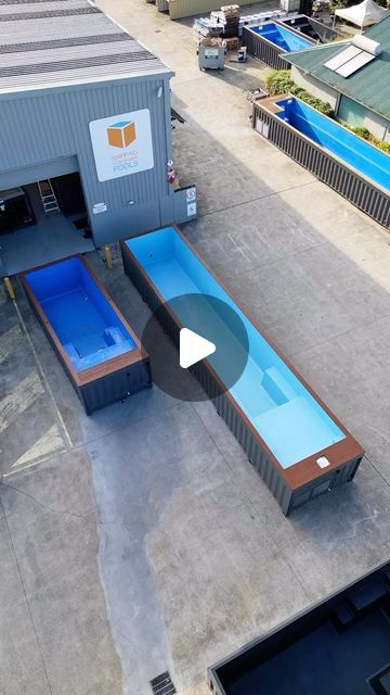 Shipping Container Pools on Instagram: "Blue? #shippingcontainerpools #containerpools #swimmingpool #pool #makeachoice #choose #abovegroundpool #poolvibes" Container Pools Ideas, Shipping Container Pool Cost, Container Pools, Shipping Container Swimming Pool, Shipping Container Pool, Container Pool, Indoor Pool Design, Instagram 2023, Pool Design