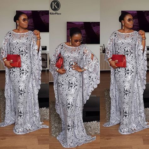 Lace Kaftan Styles, Lace Kaftan, Kaftan Styles, African Lace Styles, Long African Dresses, Long Gowns, Lace Gown Styles, African Fashion Skirts, African Dresses Modern