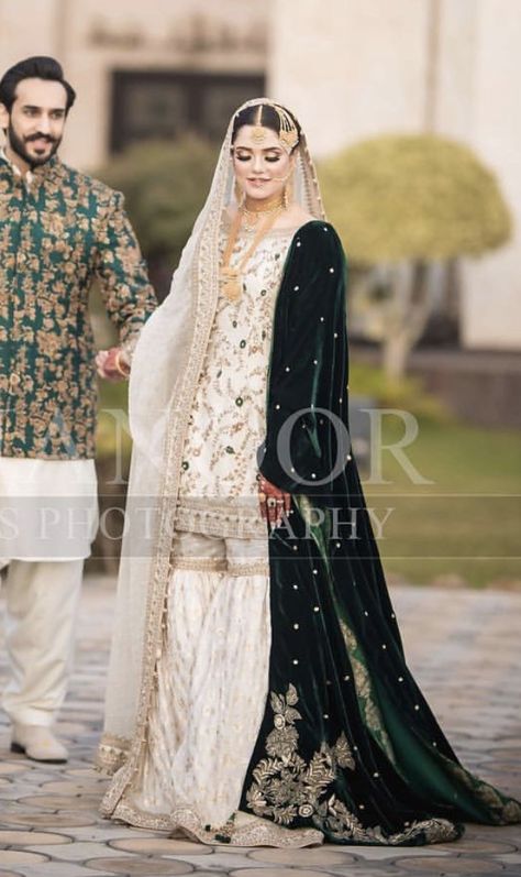 Nikkah bride Pakistani Nikkah, Indian Wedding Attire, Pakistani Anarkali, Nikkah Outfit, Wedding Dresses Pakistani, Nikah Outfit, Dresses Pakistani, Nikah Dress, Shadi Dresses