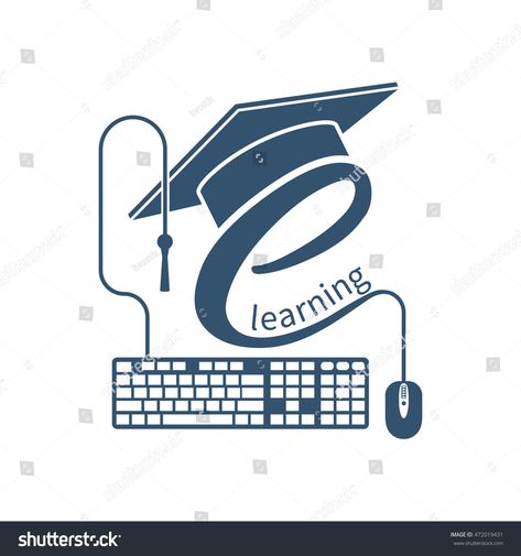 Ict Logo Design, Ict In Education Images, Technology And Livelihood Education Design, E Learning Design Ideas, Online Learning Logo, E-learning Logo, Online Education Logo, Learning Logo Design, Ict Logo