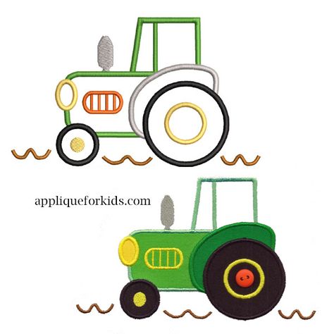 Tractor Applique Design Tractor Applique, Applique Designs, Baby Blankets, Tractor, Baby Blanket, Embroidery Designs, Blankets, Embroidery, Design