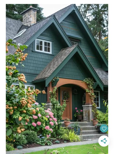 Orange Siding House, Green And Orange House Exterior, Bungalow Exterior Colors Schemes, Earth Tone Exterior House Colors, Orange House Exterior, Bungalow Exterior Colors, Brick Exterior Colors Schemes, 70s House Exterior, Train House