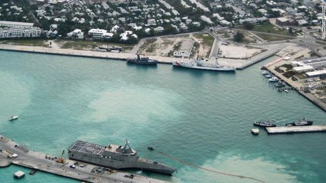 Joint Interagency Task Force South is located at Naval Air Station Key West Key West Florida Houses, Uss Independence, Chinese Student, Us Military Bases, Military Bases, Navy Base, Federal Prison, Sea Level Rise, Key West Florida