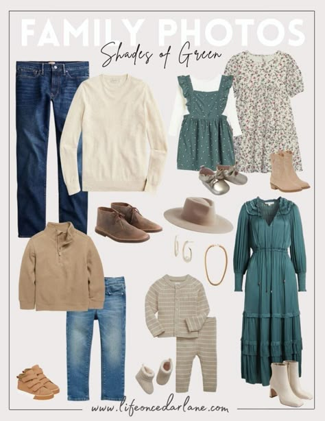 Fall Family Photo Outfits | Life On Cedar Lane Bold Family Photo Outfits, Teal Family Pictures Outfits, Navy Blue Family Pictures Outfits, Fall Color Family Picture Outfits, Photography Clothing Ideas, Fall Photo Shoots, Life On Cedar Lane, Family Photo Outfits Summer, Fall Family Pics