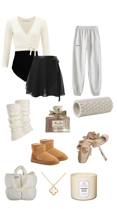 Ballet Wear Aesthetic, Ballet Class Outfit Casual, Ballet Outfit Practice Dance Wear, Choreographer Outfit, Ballet Outfits Practice, Ballet Core Outfits Winter, Adult Ballet Class Outfit, Ballerina Outfit Dancers, White Ballet Outfit