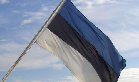 Writing from the Land of the Singing Devil: A Look at 5 Estonian Books Estonian Flag, Estonia Flag, European Flags, Estonia Travel, Baltic Countries, Baltic States, Flag Photo, Summer Road Trip, Northern Europe